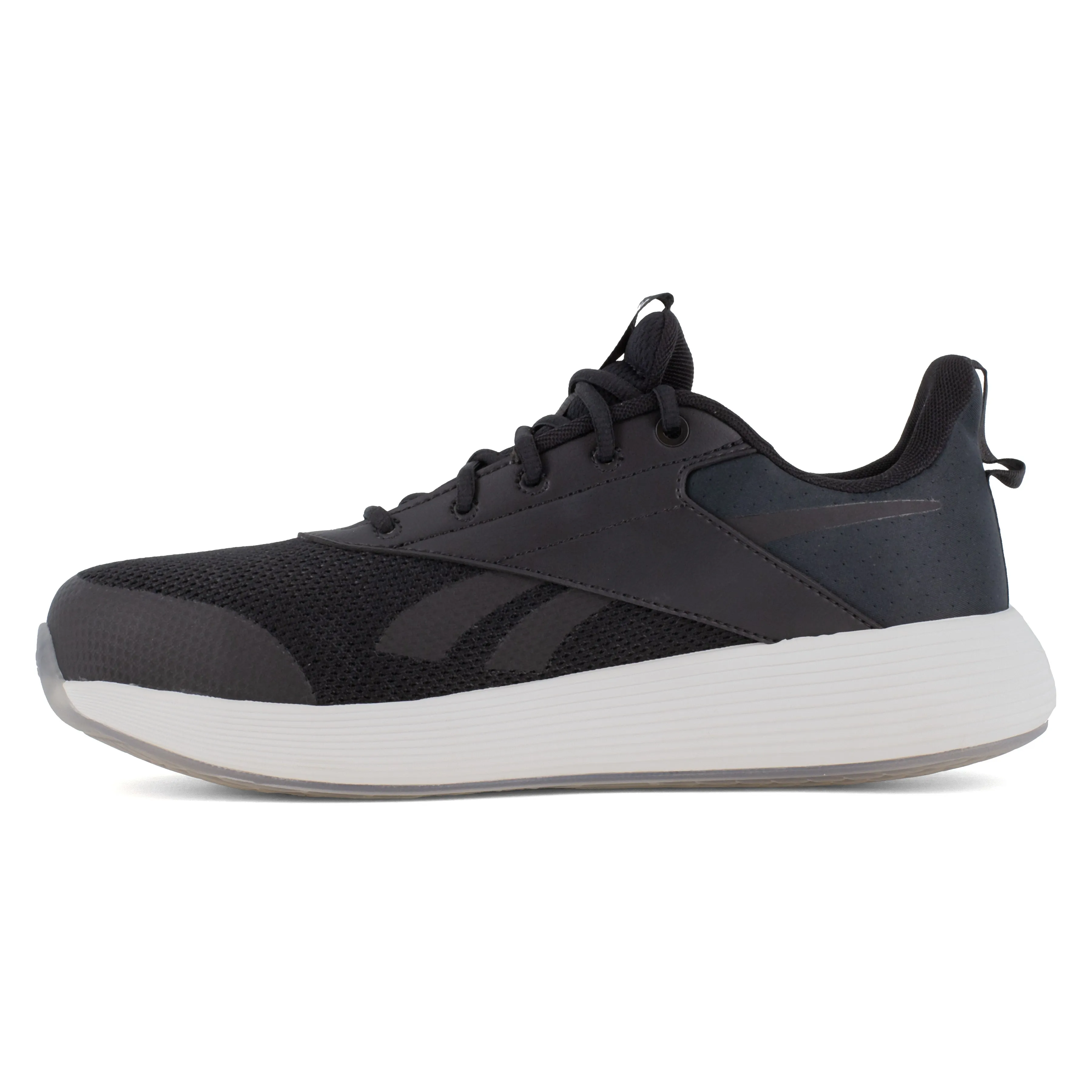Reebok Women's DMXair Comfort  Comp Toe Athletic Work Shoe - Black - RB358