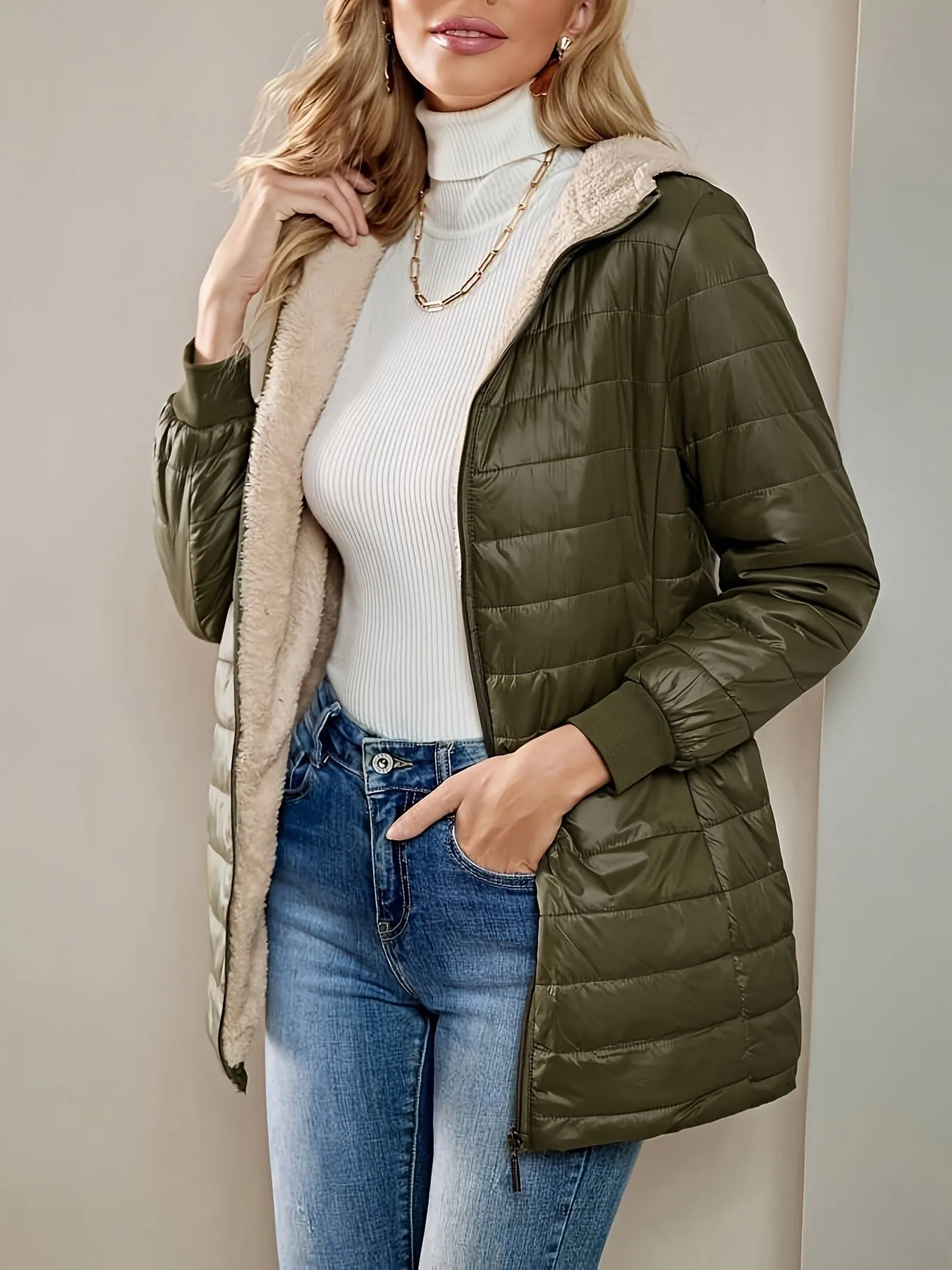 Reeva - Lightweight Puffer Coat