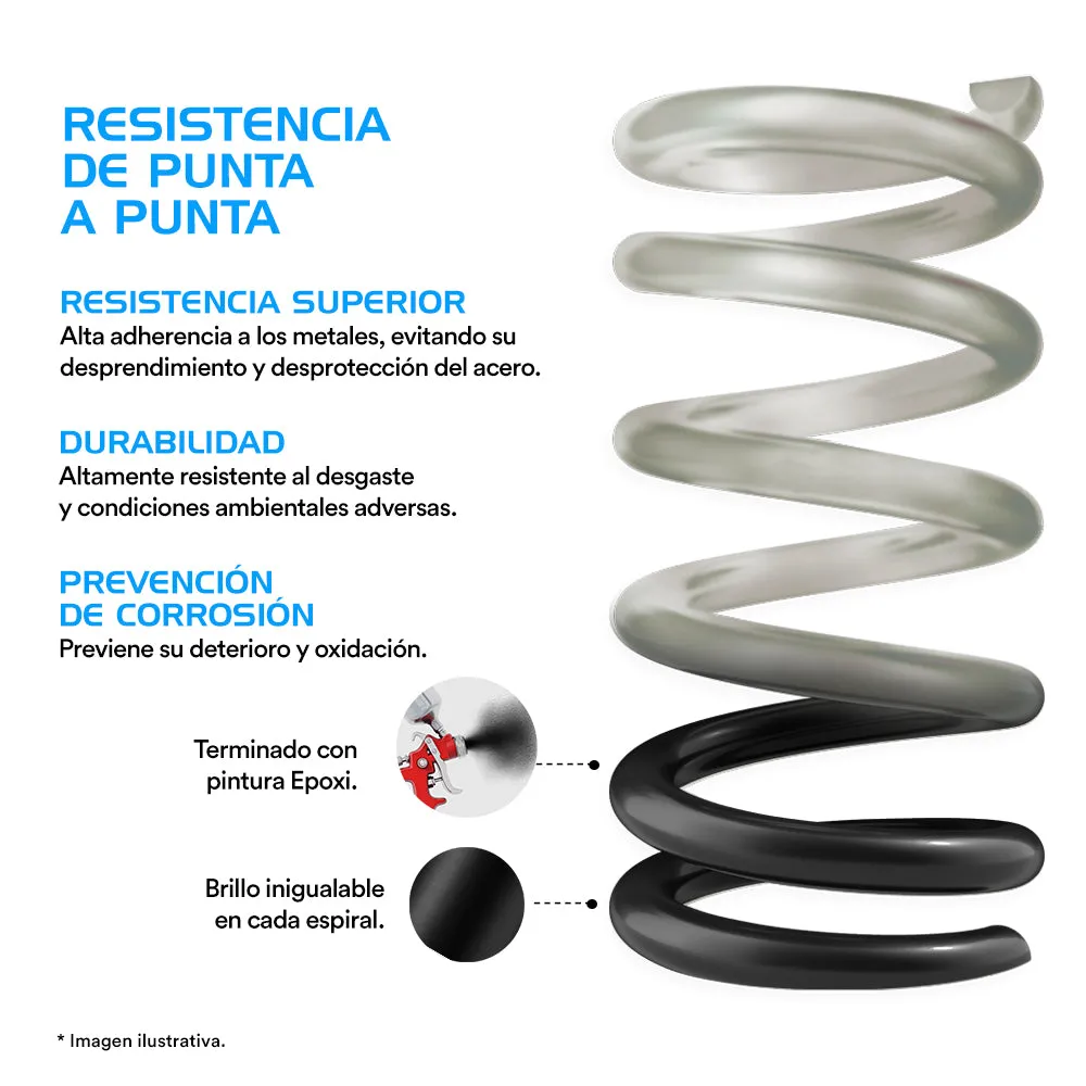 Resortes Originales Ag Confort Dodge Town & Country 91-95 Par Delantero