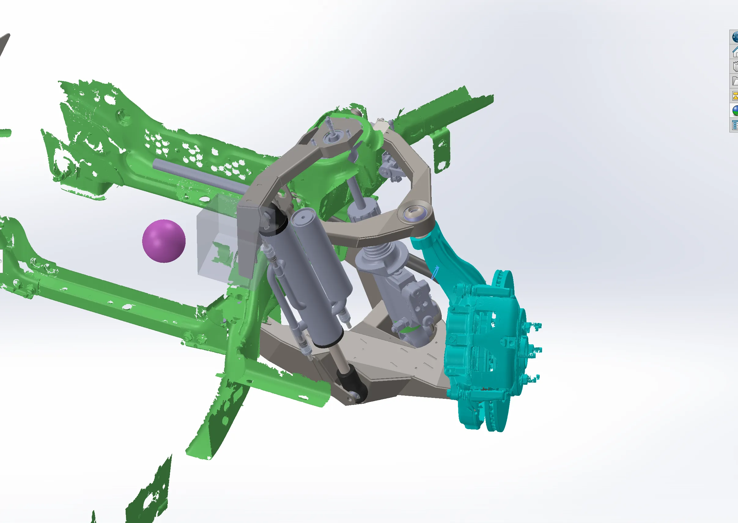RHO Stock Length Fabricated Replacement Lower A-Arm kit