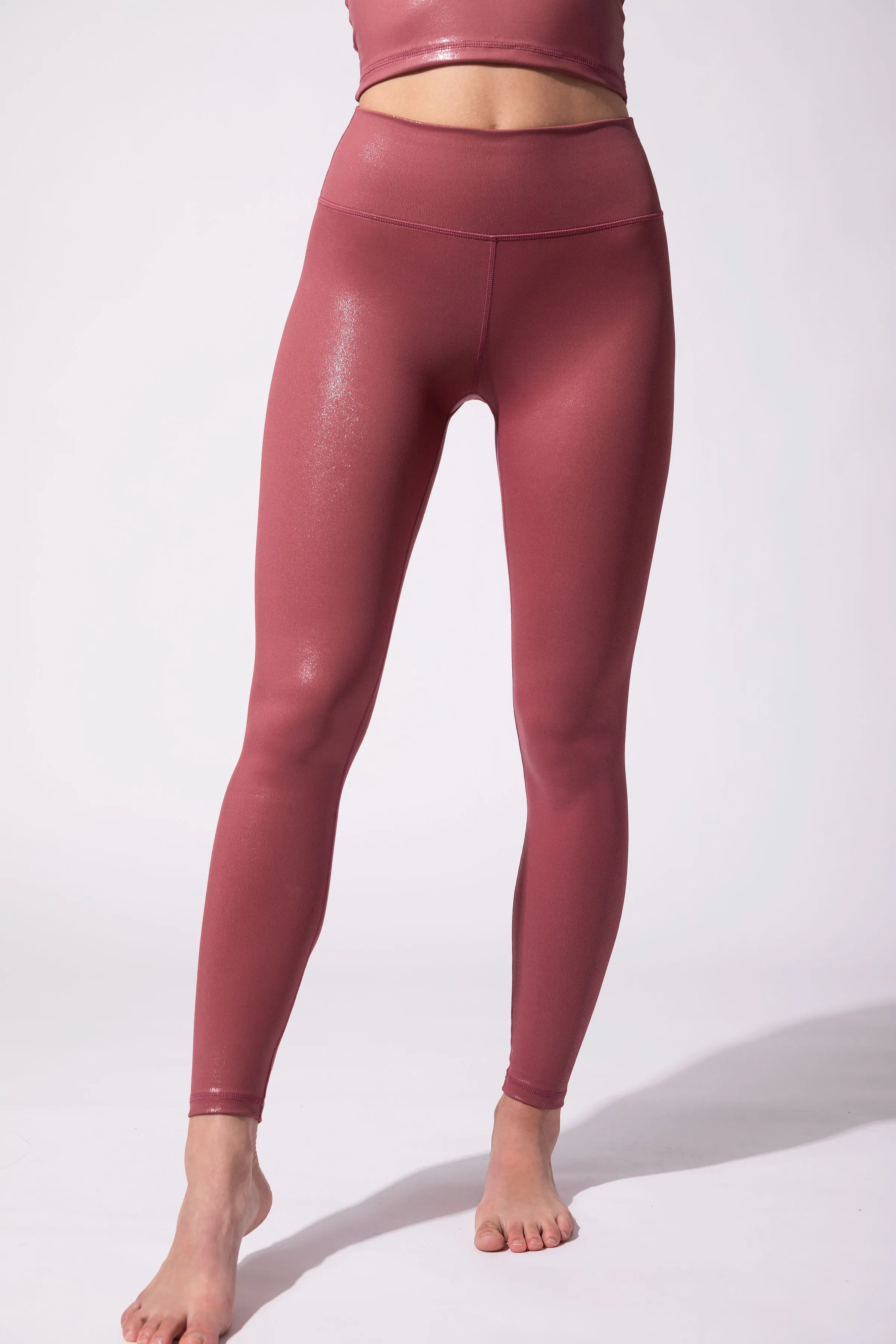 Rose Gloss High Waist Legging
