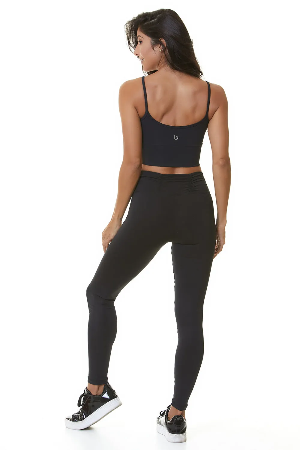 RS Pink Cropped Sport Bra