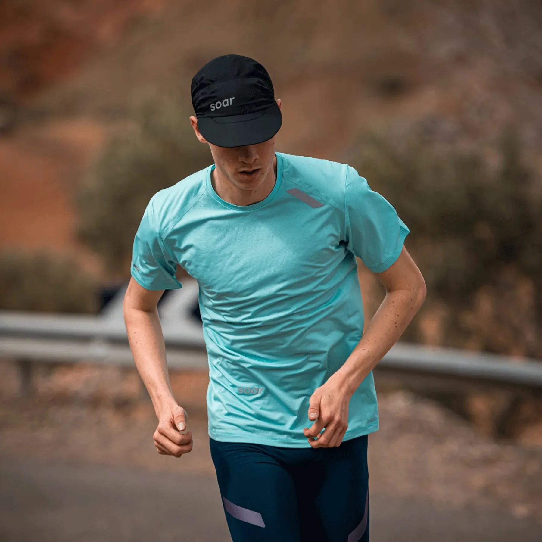 Run Cap - Black