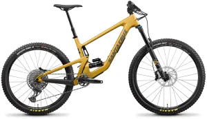 Santa Cruz Bronson 4 MX CC Shop Build Carbon Mountain Bike - Paydirt Gold