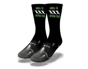 SAVVY SOX AREA 51 RUNNING TEAM ALIEN SOCKS
