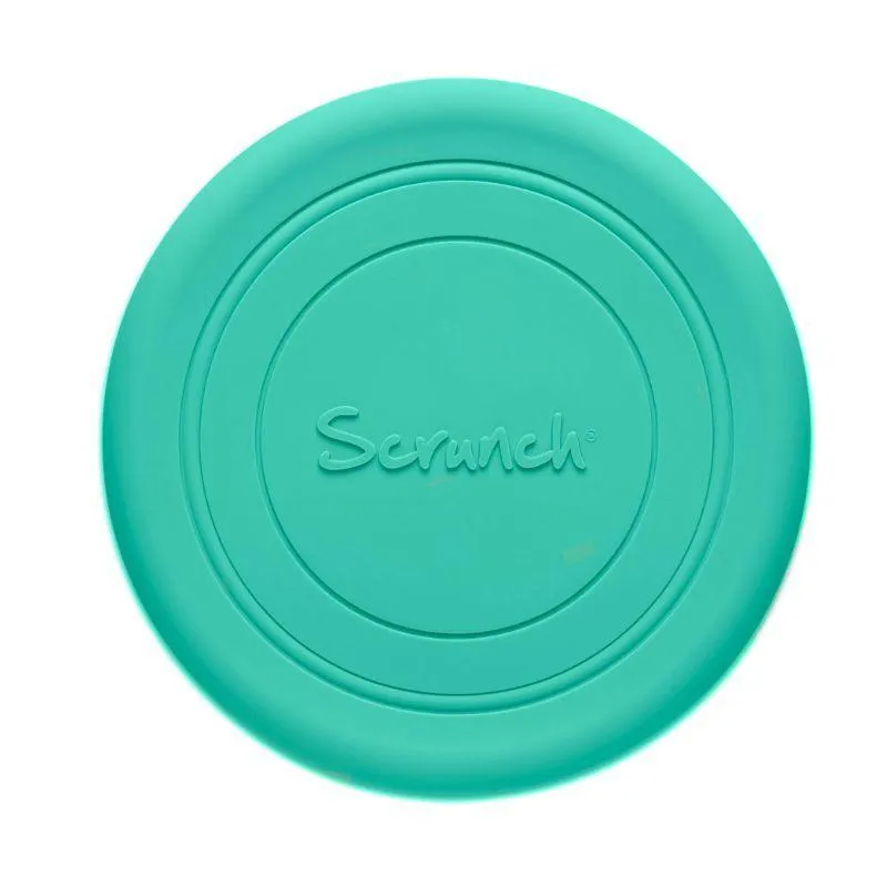 Scrunch Silicone Flyer Frisbee Beach Toy- Various Colours
