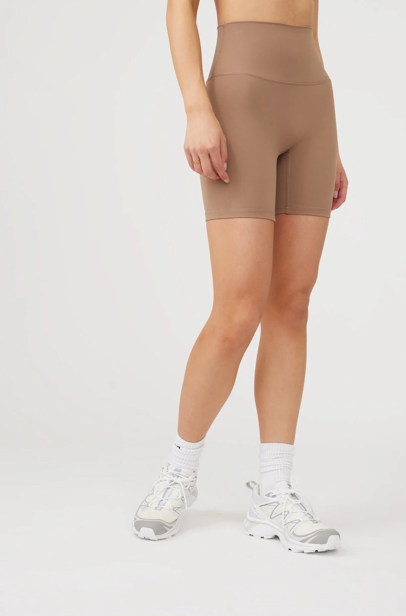 SECOND SKIN SHORT - MOCHA