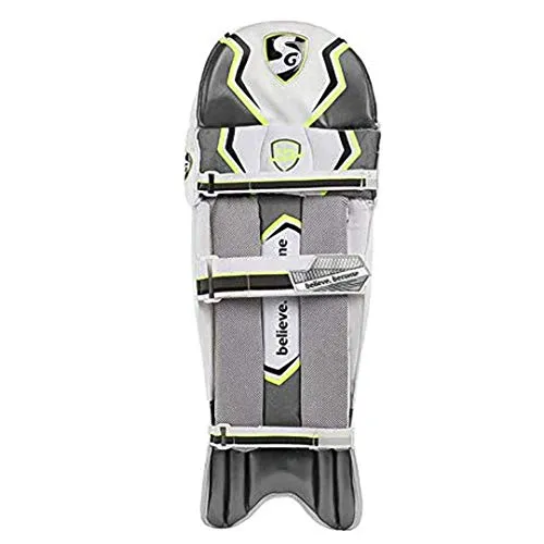 SG Campus Batting Leg Guards, Adult (Assorted)&SG blazetech m Cricket Helmet, Medium