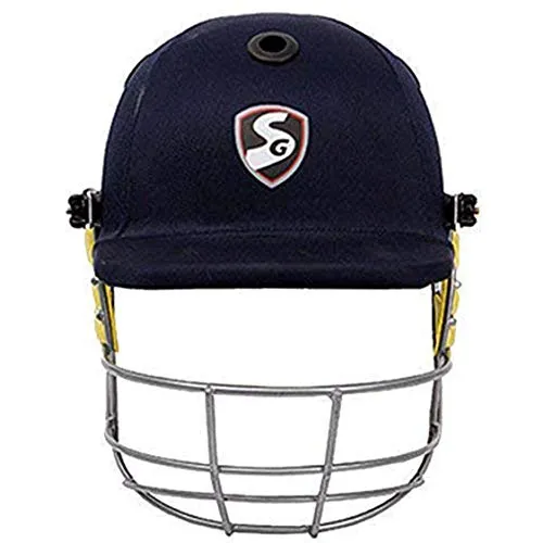 SG Campus Batting Leg Guards, Adult (Assorted)&SG blazetech m Cricket Helmet, Medium