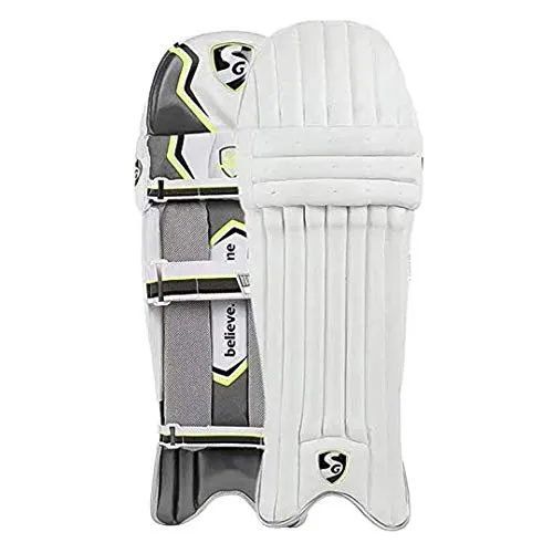 SG Campus Batting Leg Guards, Adult (Assorted)&SG blazetech m Cricket Helmet, Medium