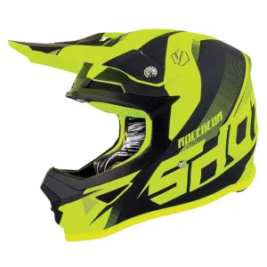 Shot Youth Furious MX Helmet Ultimate Neon Yellow