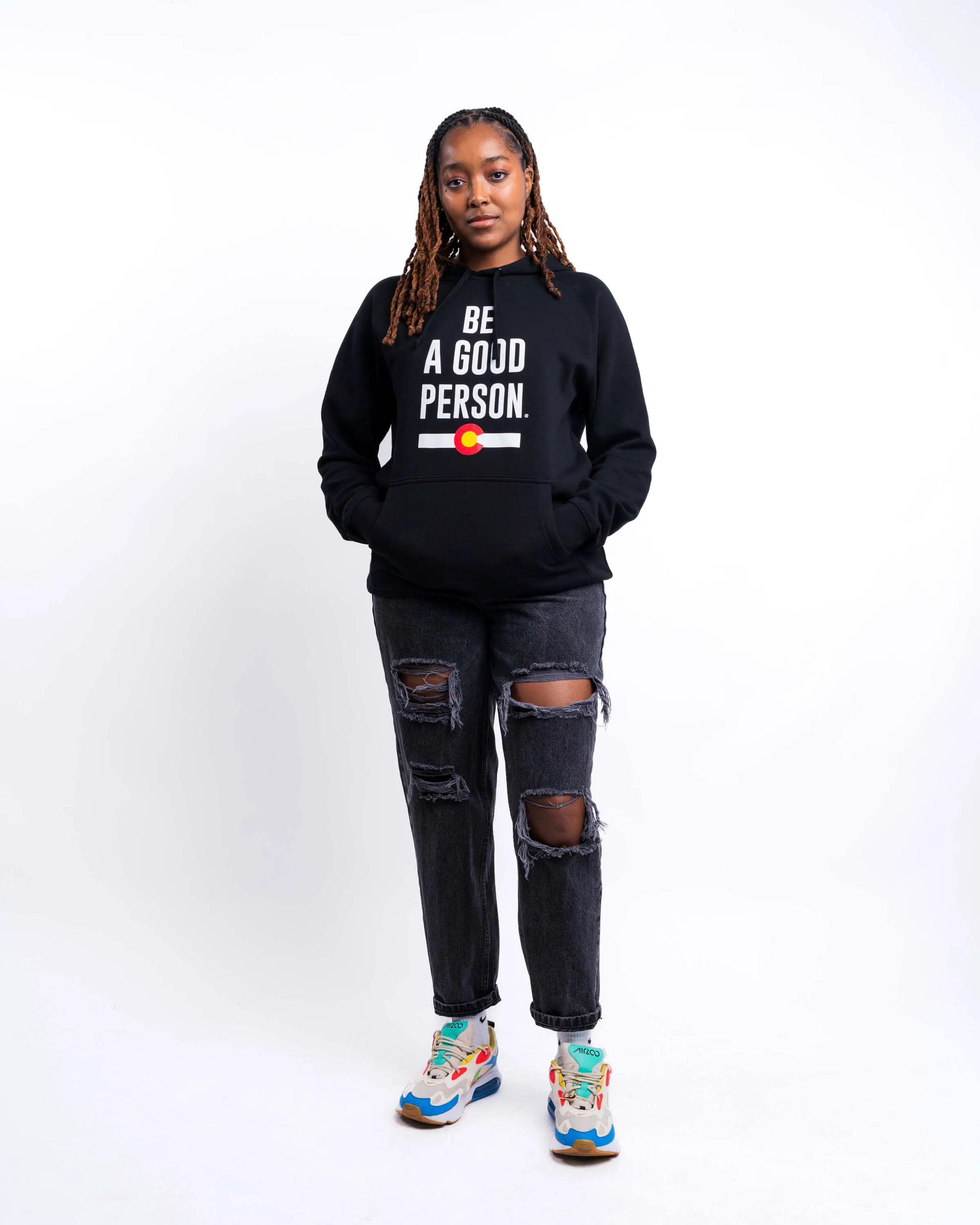 Signature Colorado Hometown Lightweight Hoodie - Black