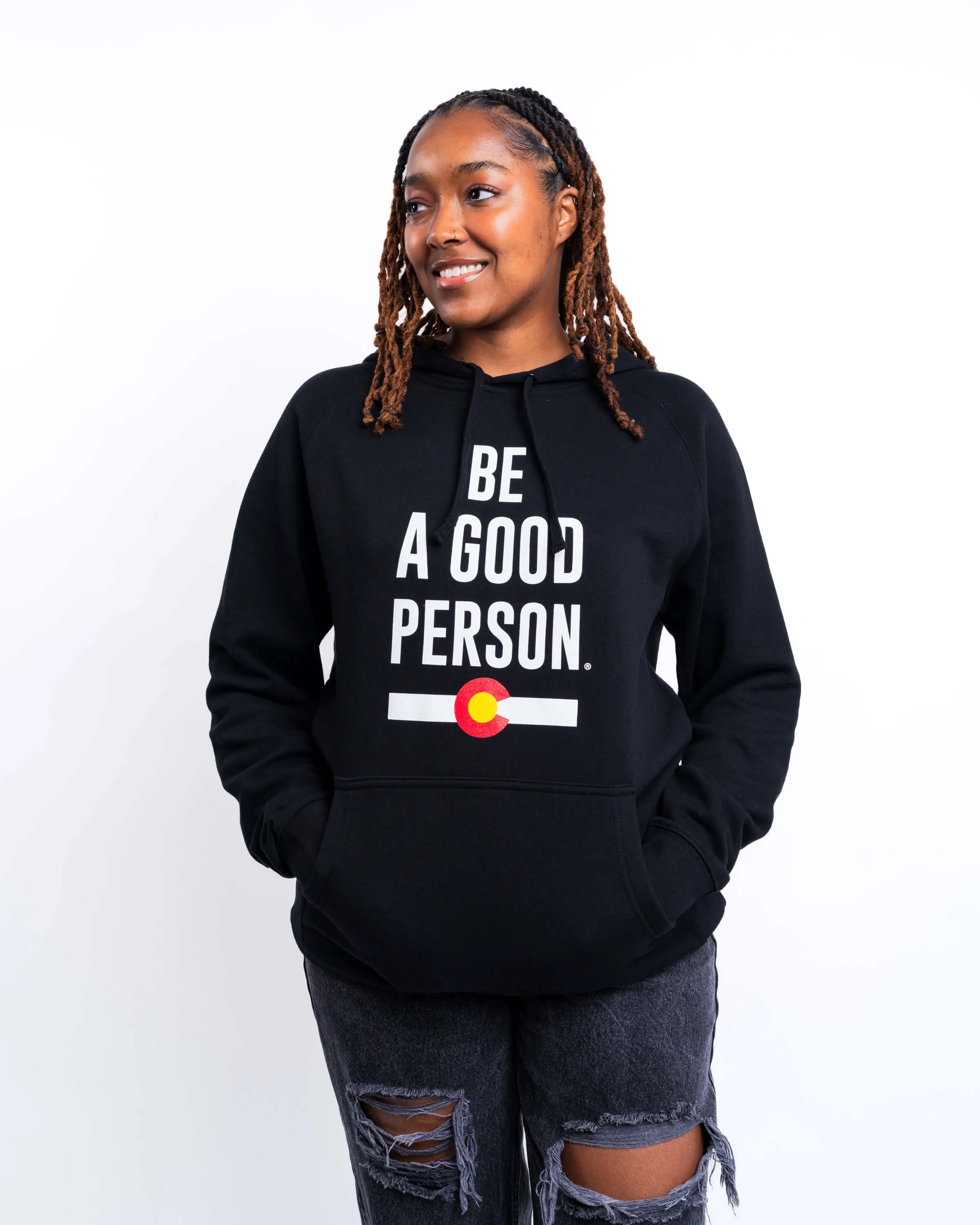 Signature Colorado Hometown Lightweight Hoodie - Black