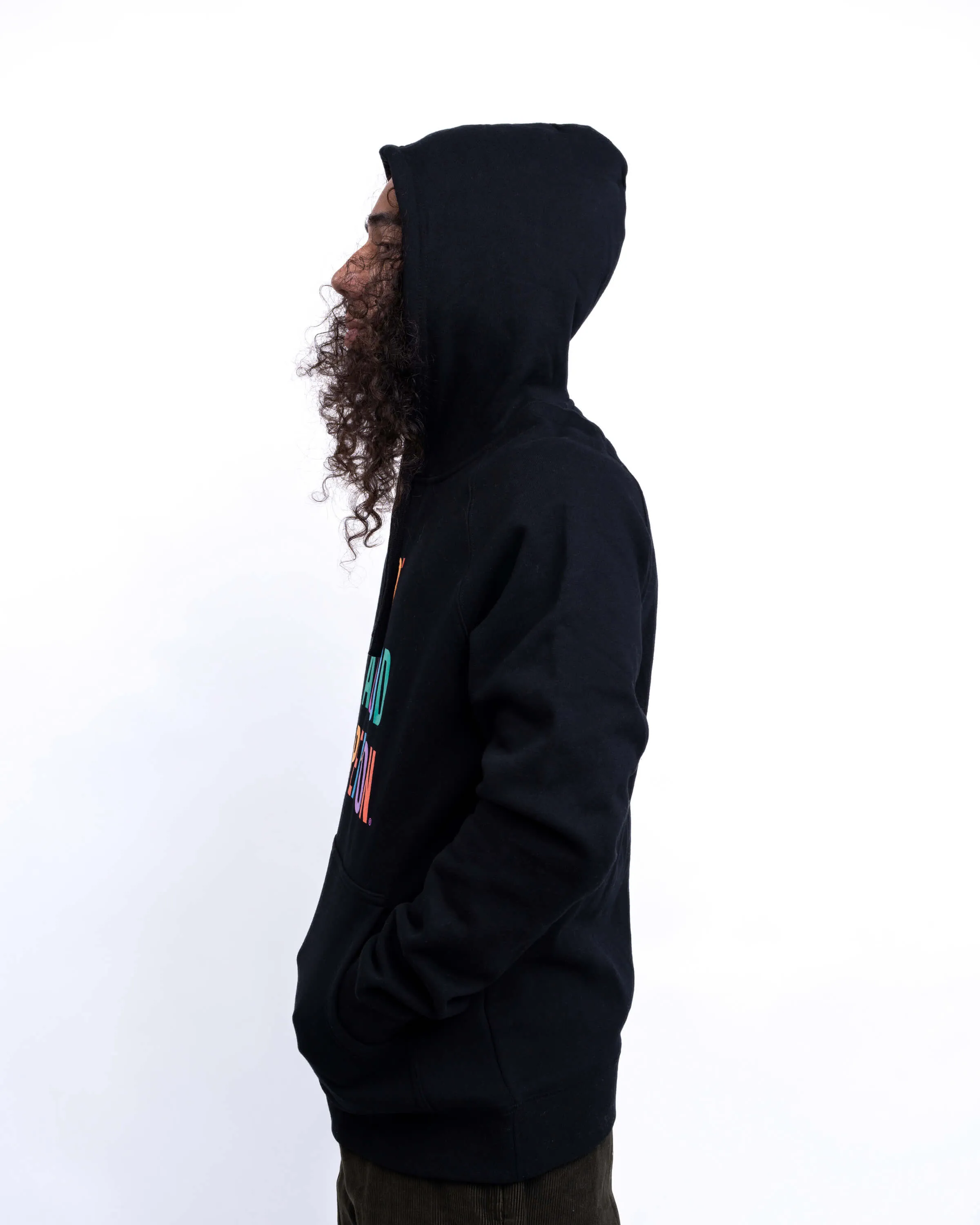 Signature Lightweight Hoodie - Black Color Spectrum