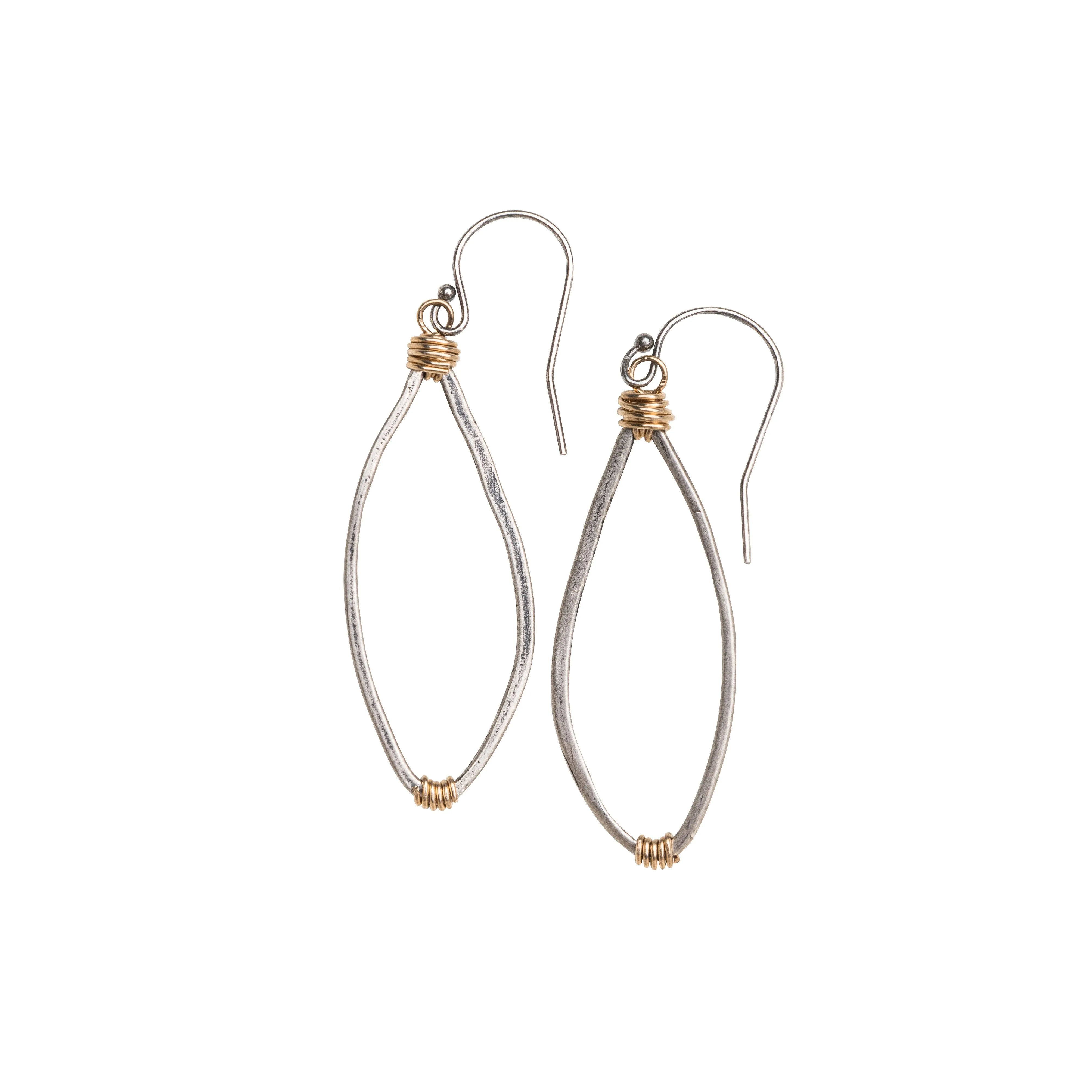 Silver Petite Dahlia Earrings