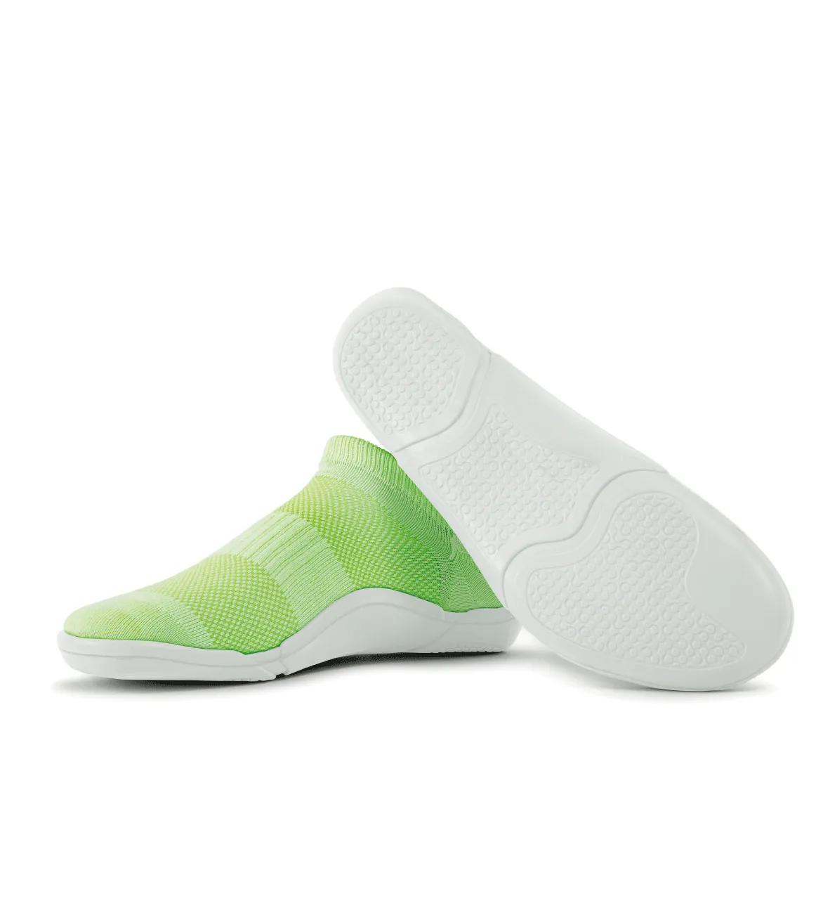 Snuggies Mesh Men Green Sole White