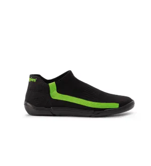 Snuggies Stripe Men Green Sole Black