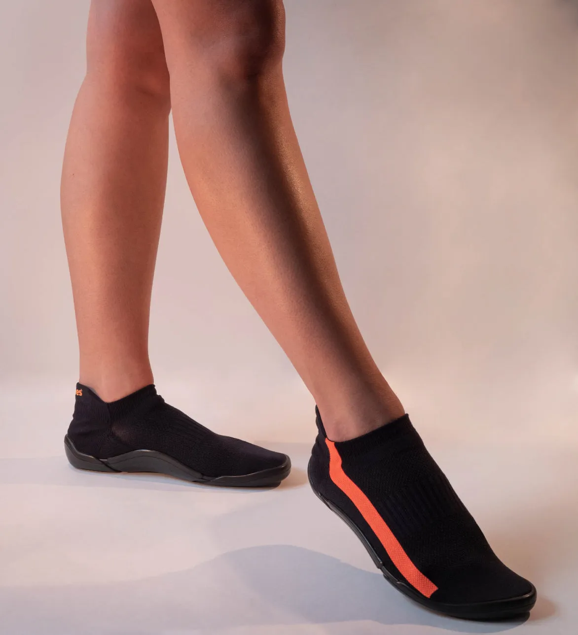 Snuggies Stripe Women Orange Sole Orange