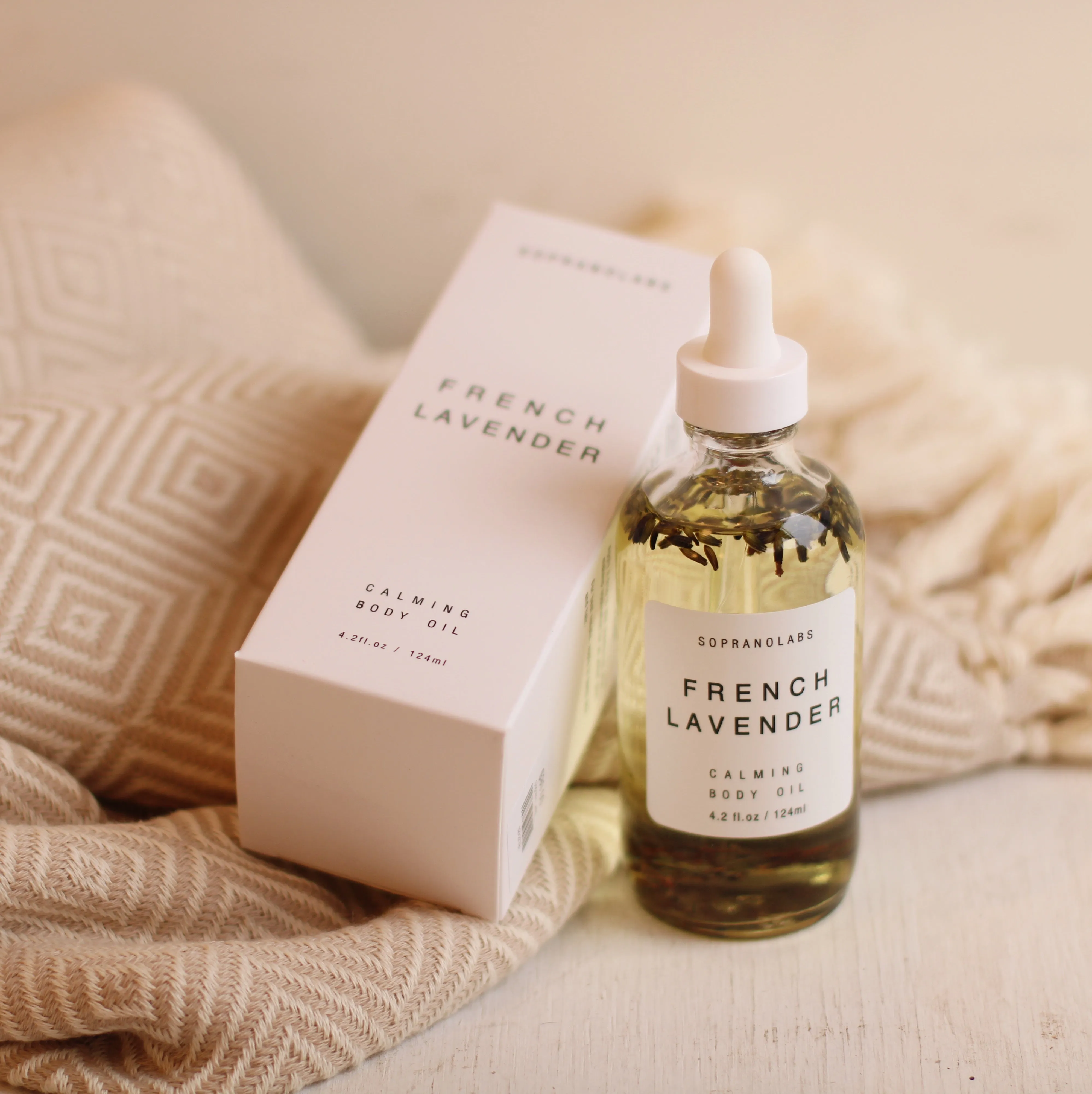 Soprano Labs | French Lavender, Calming Body Oil