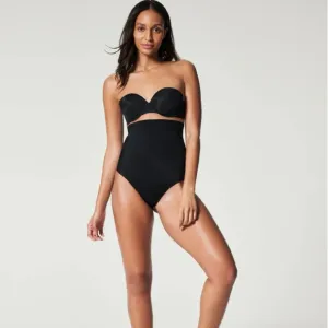SPANX Suit Your Fancy High-Waist Thong. Size S