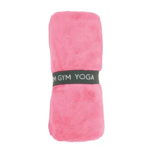 sports towel bright pink