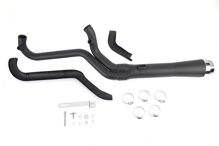 Sportster 2:1 Taper Megaphone Exhaust - Black