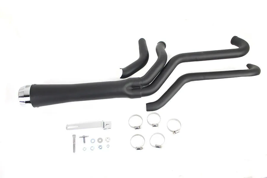 Sportster 2:1 Taper Megaphone Exhaust - Black