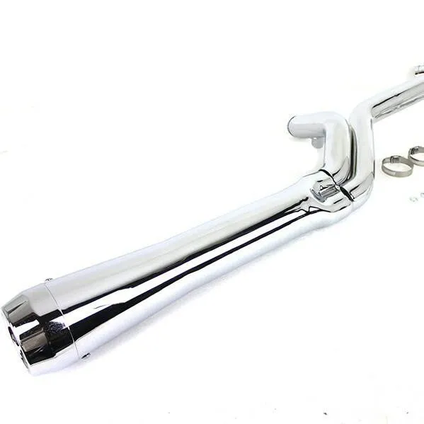 Sportster 2:1 Taper Megaphone Exhaust - Chrome