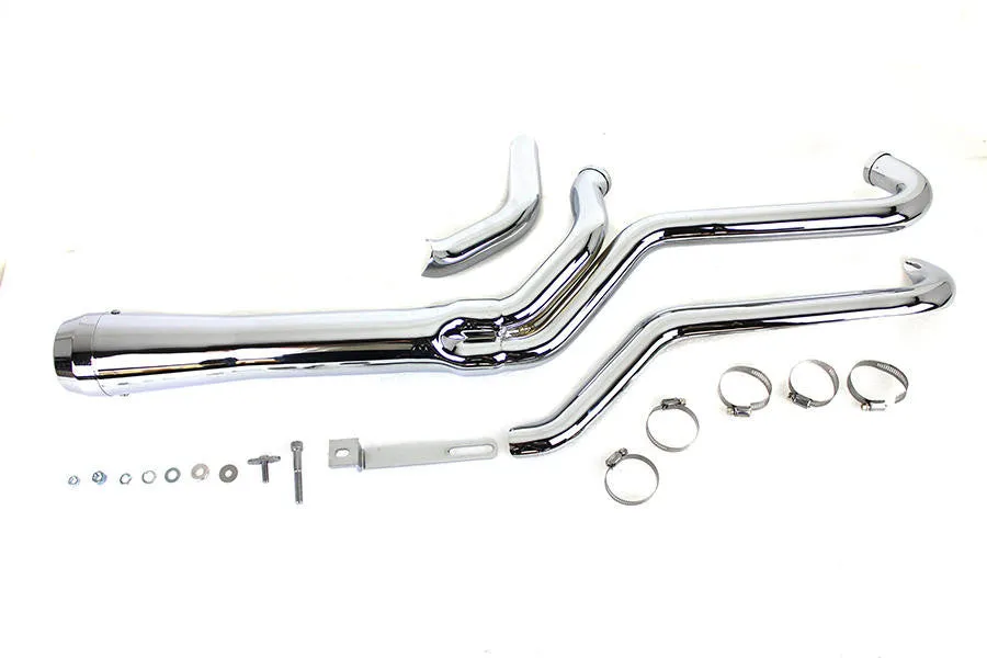 Sportster 2:1 Taper Megaphone Exhaust - Chrome