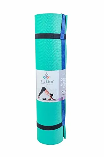 SS BROS Premium Yoga Mats Eco Friendly Non Slip Yoga Mat 6 feet, Non Slip Surface - 72"x 24" (Aqua, 6 MM)