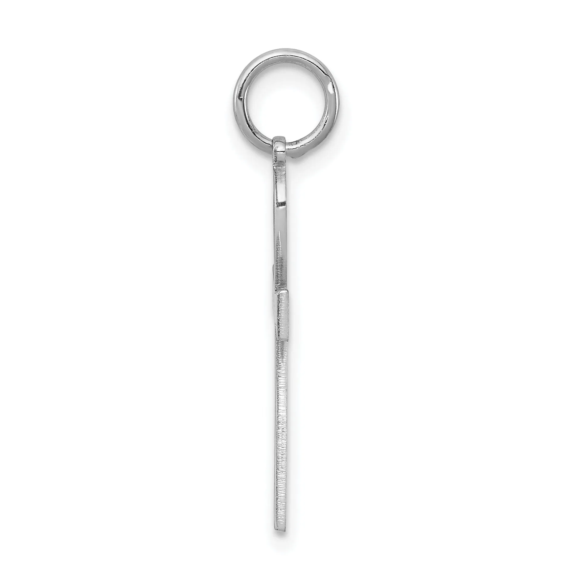 Sterling Silver Laser Designed Cross Pendant