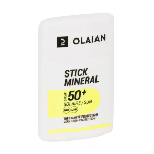 STICK solaire minéral et naturel pour le visage SPF50  .BLANC.