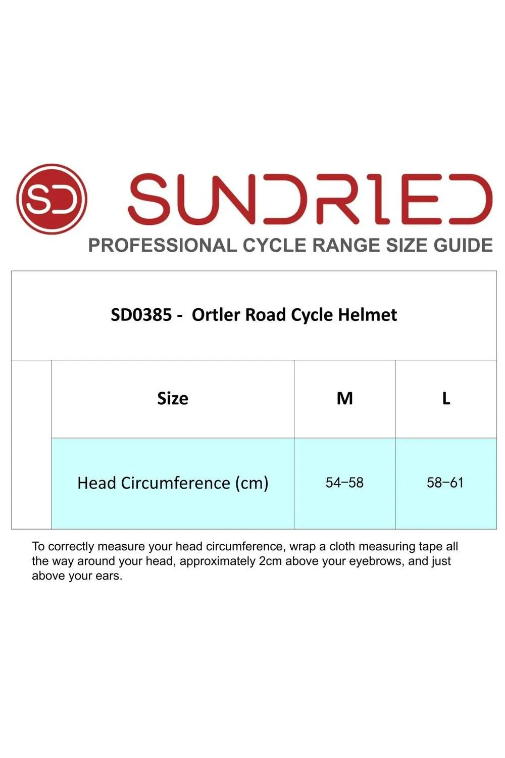 Sundried Ortler Road Cycle Helmet