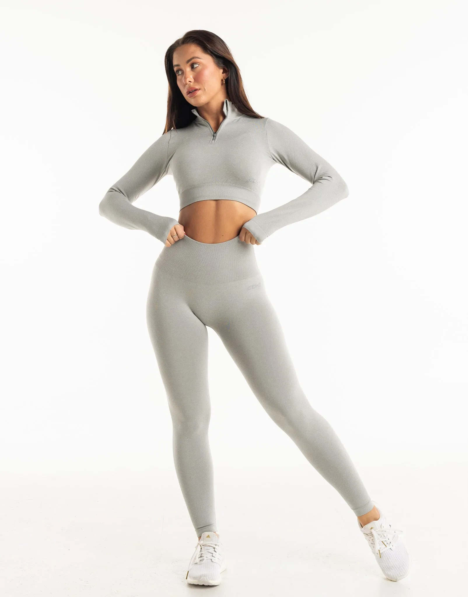 Supreme Seamless Long Sleeve - Ash Grey