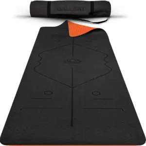 TPE Non-Slip Yoga Mat with Carry Straps