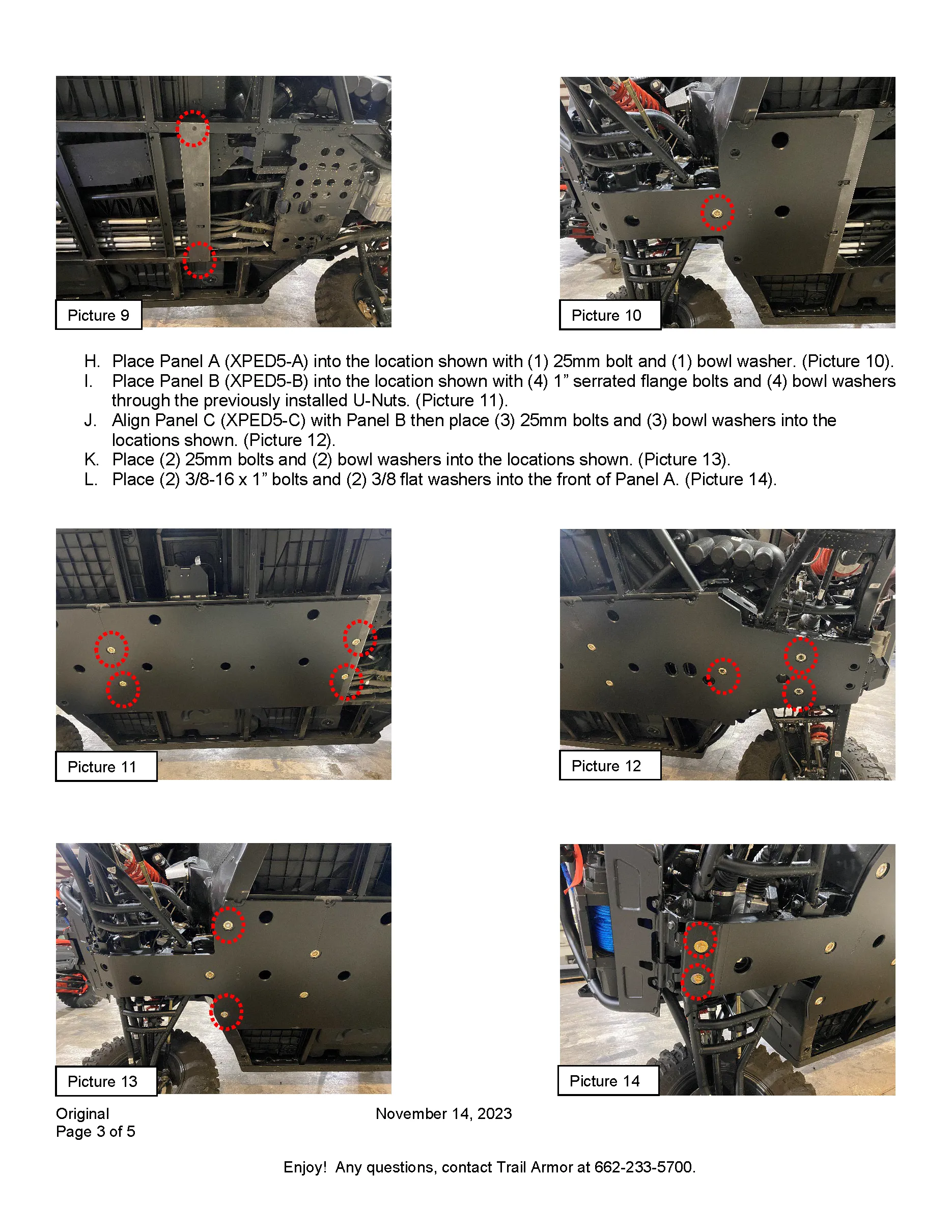 Trail Armor Polaris Xpedition XP 5 and ADV 5 Full Skids 2024 - 2025