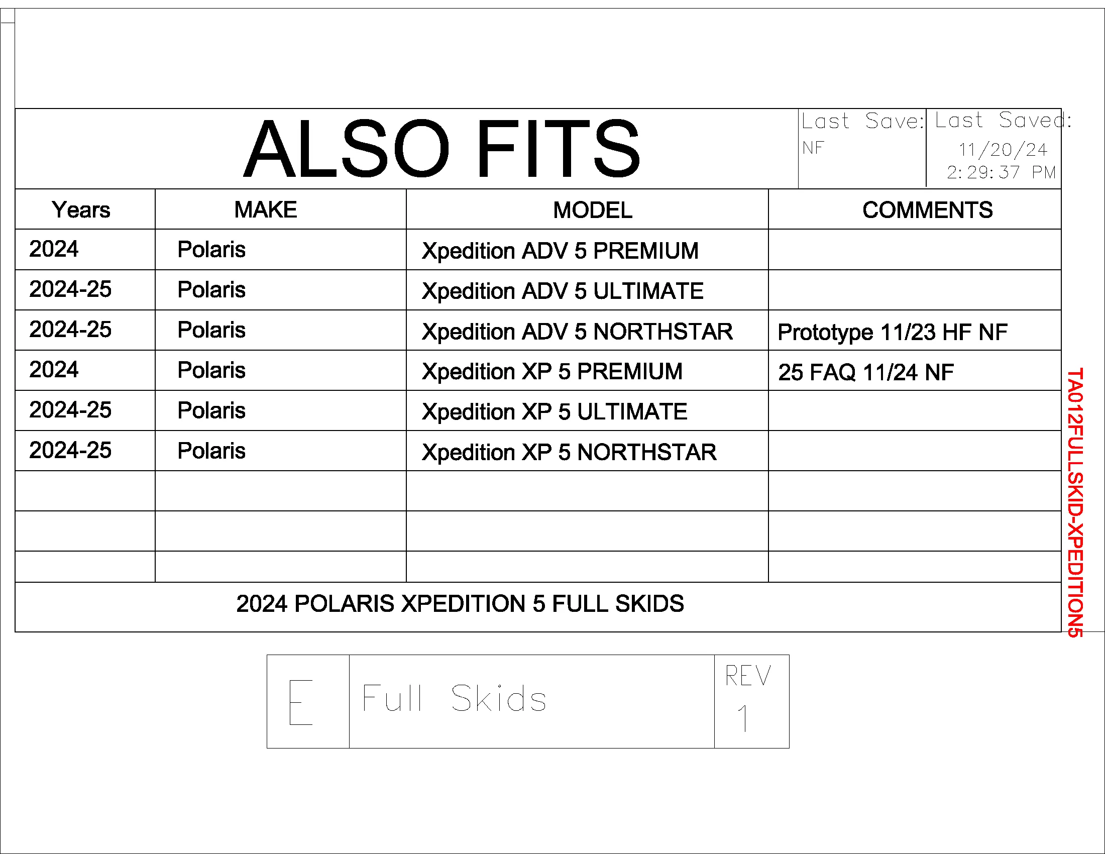 Trail Armor Polaris Xpedition XP 5 and ADV 5 Full Skids 2024 - 2025