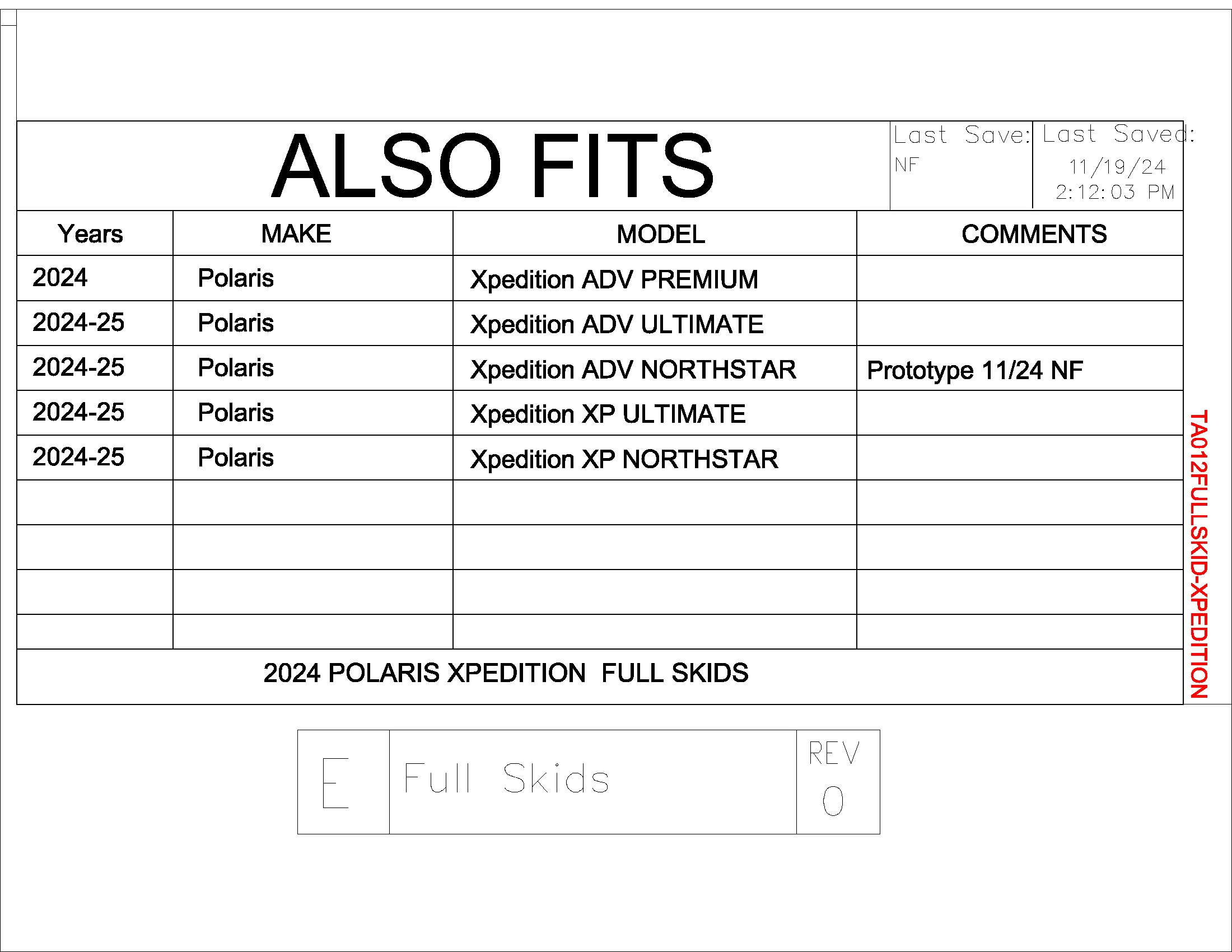 Trail Armor Polaris Xpedition XP and ADV Full Skids 2024 - 2025
