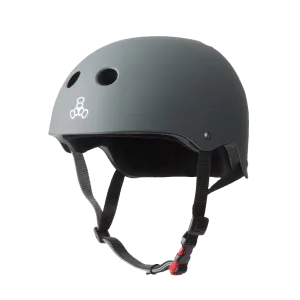Triple 8 The Certified Sweatsaver Helmet - Carbon Rubber