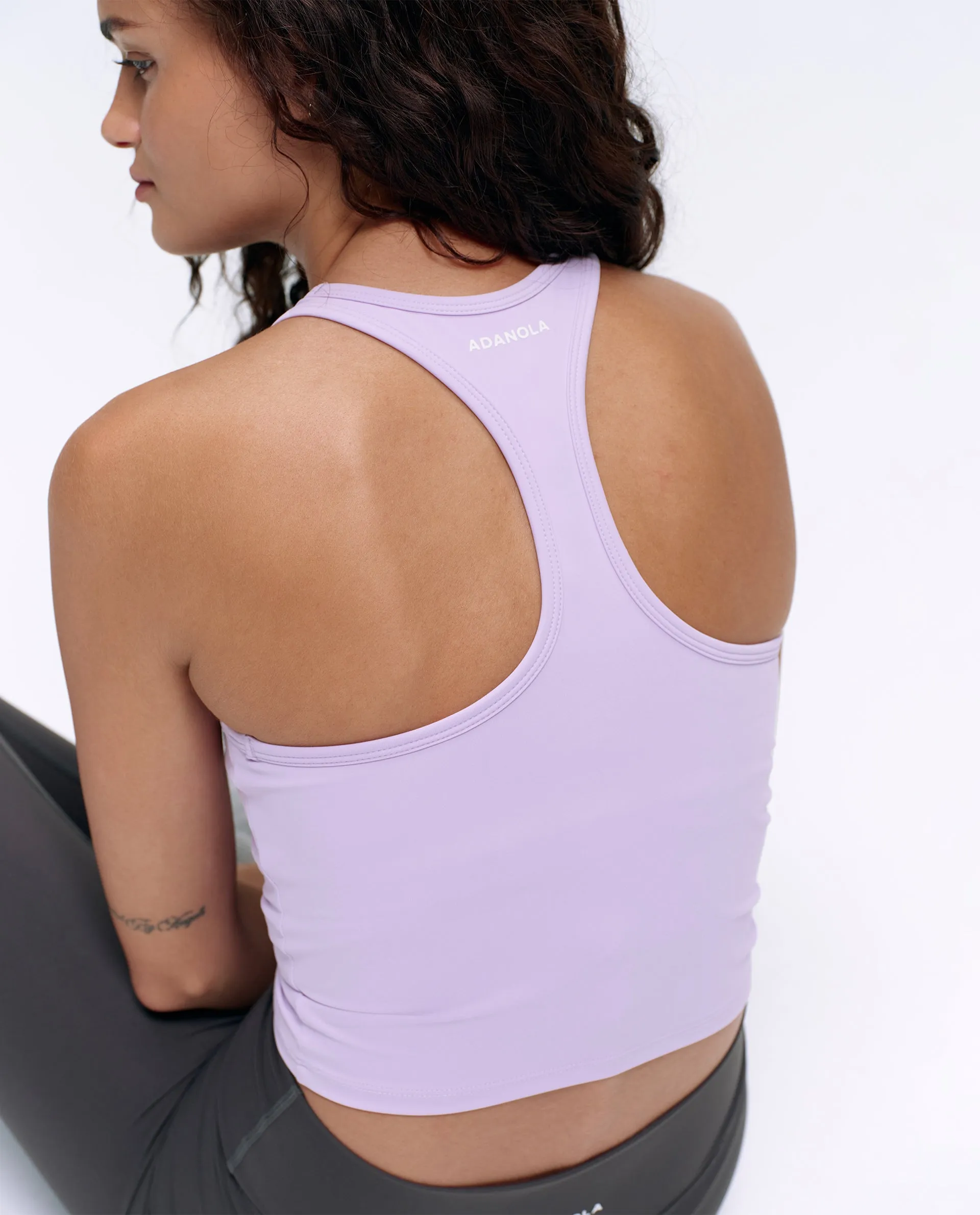 Ultimate Racer Back Top - Lilac
