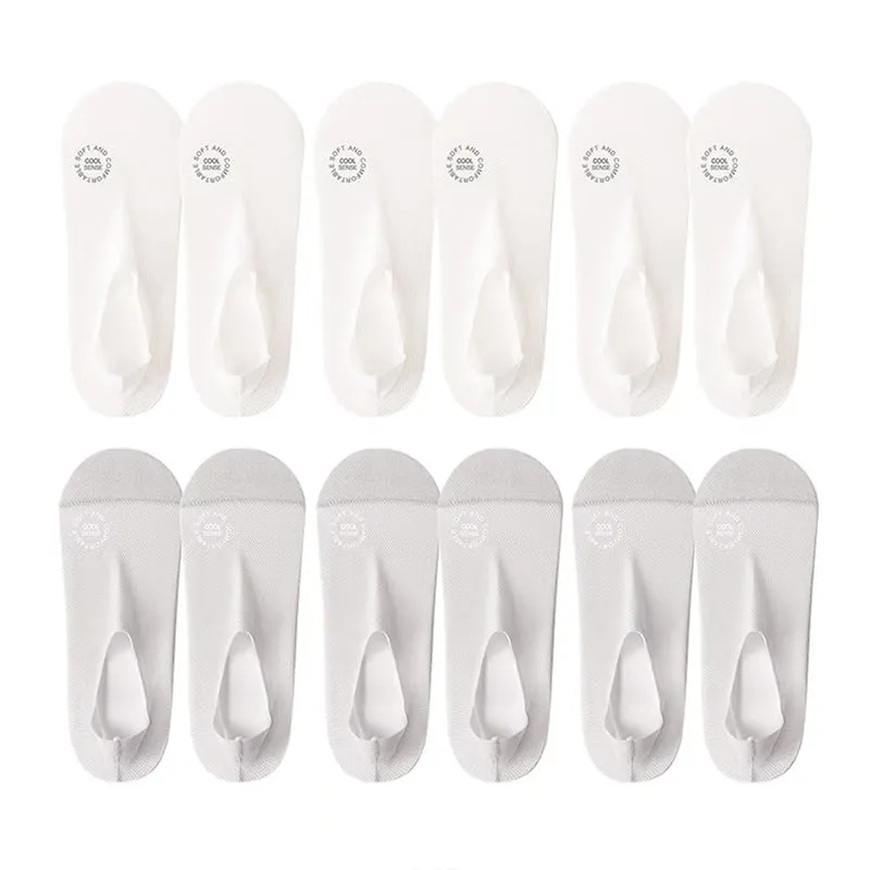 🔥Ultra-thin lining non-slip invisible socks
