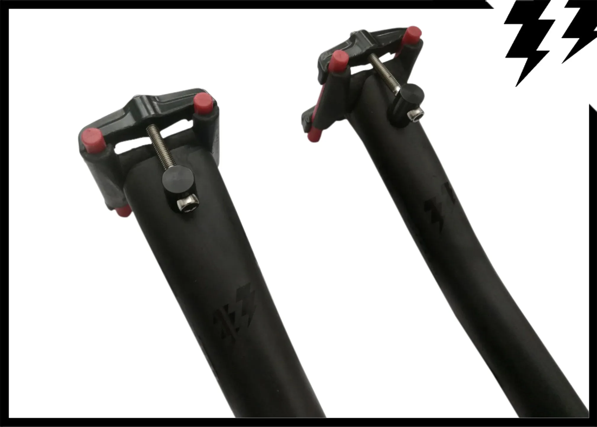 ULTRALIGHT 27.2 & 31.6 25mm LAYBACK CARBON SEAT POSTS
