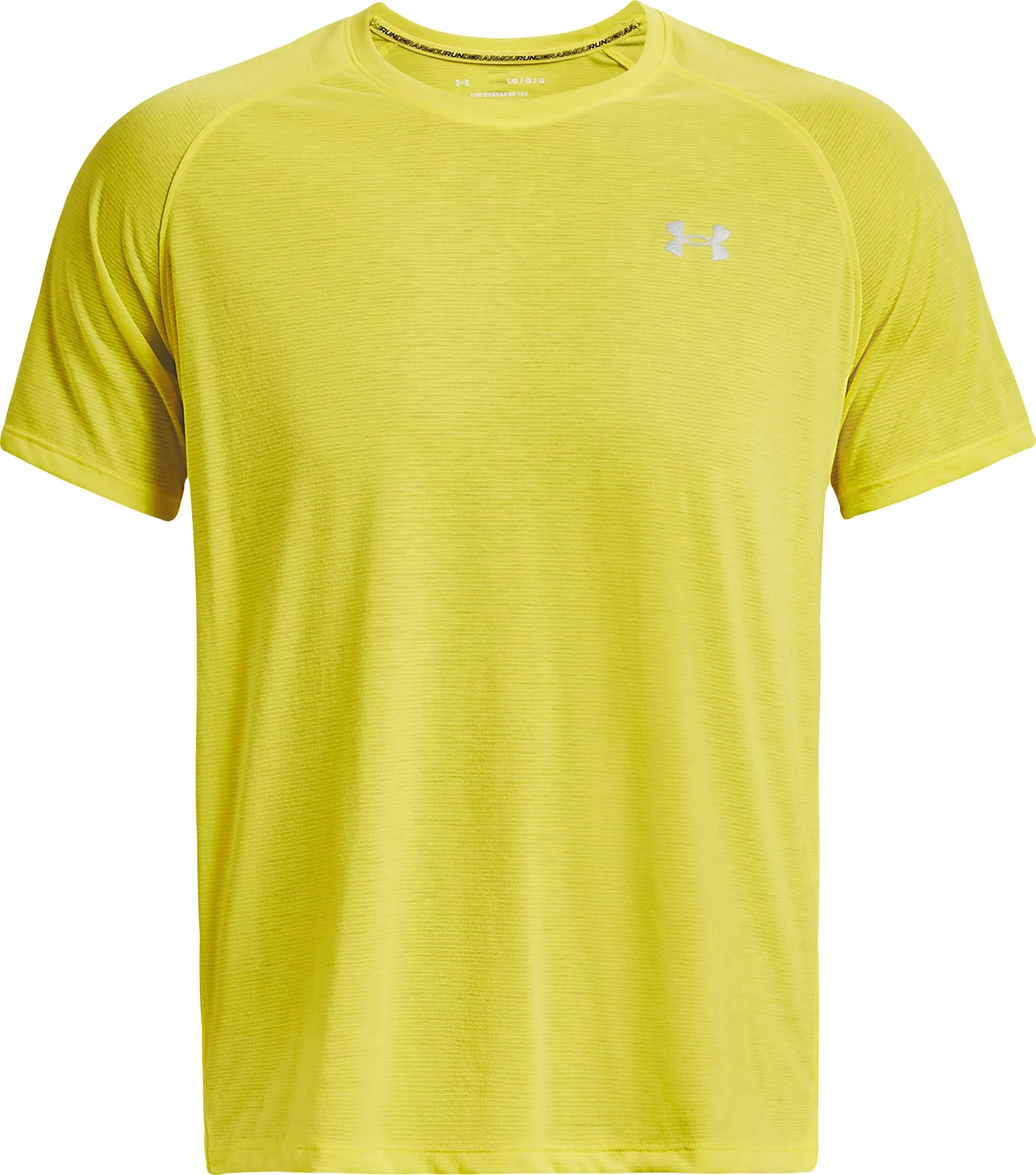Under Armour Streaker Short Sleeve Mens Running Top - Yellow