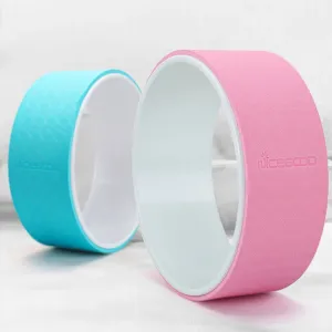 Unlock Your Potential with the TPE Yoga Wheel and Pilates Ring Combo!