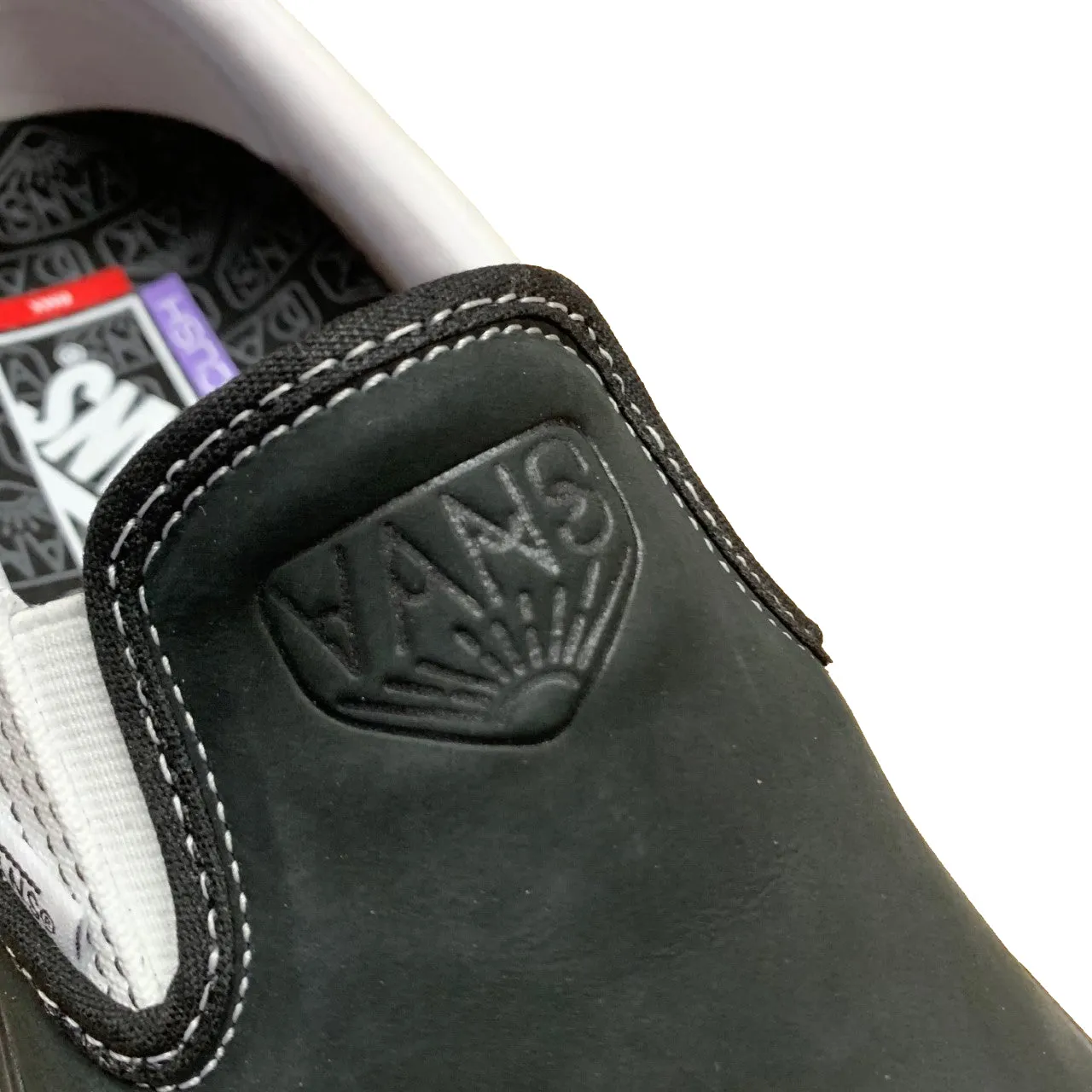 Vans BMX Slip-On Pro Dakota Roche Shoes - Black/White