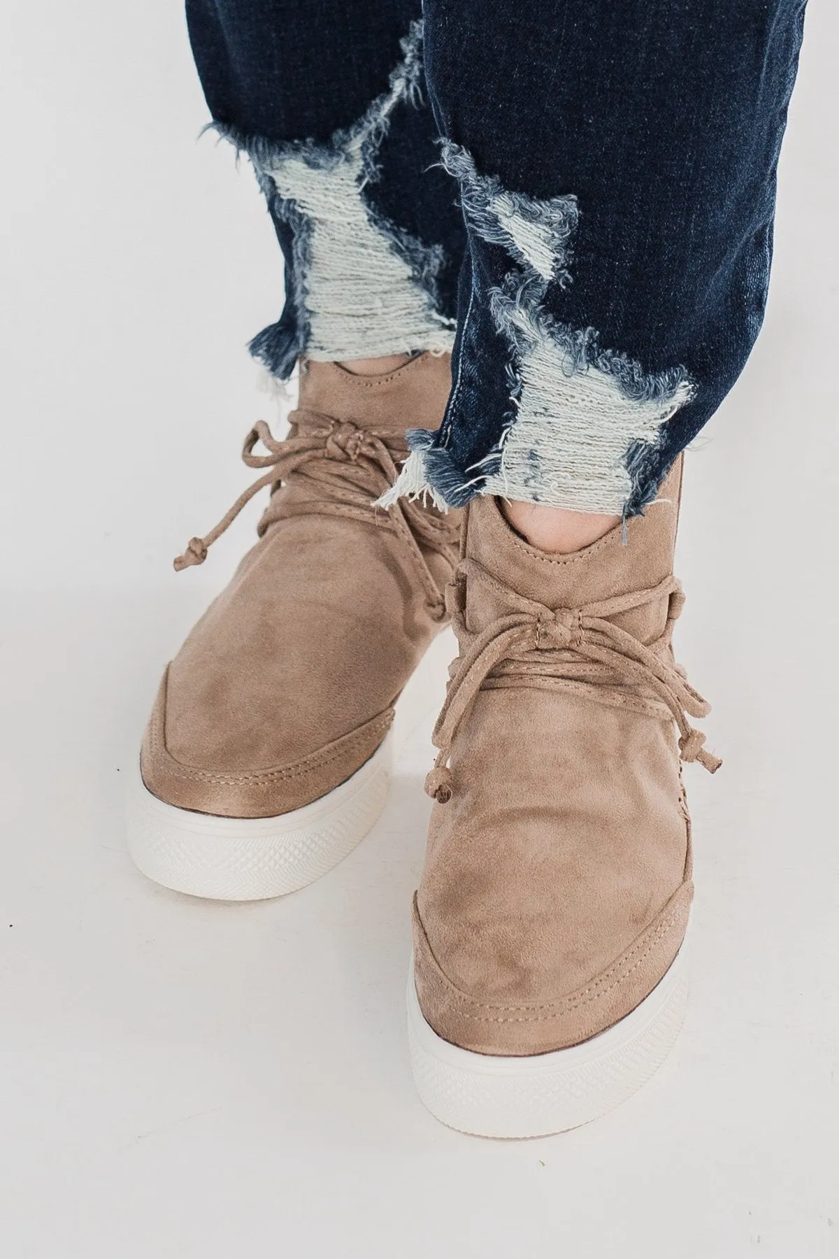 Very G Ursula Wedges- Taupe