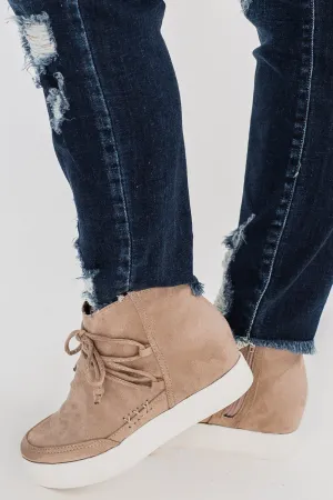 Very G Ursula Wedges- Taupe