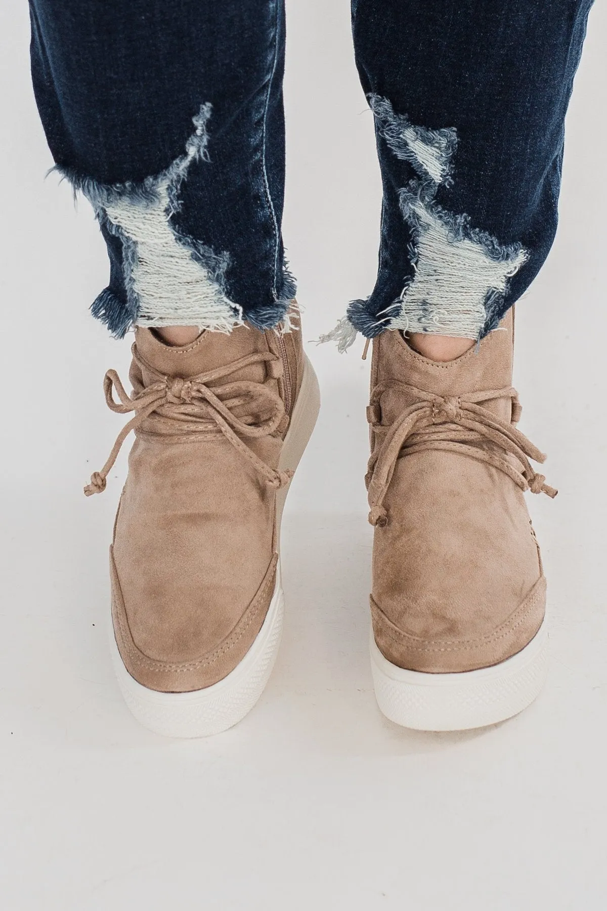 Very G Ursula Wedges- Taupe