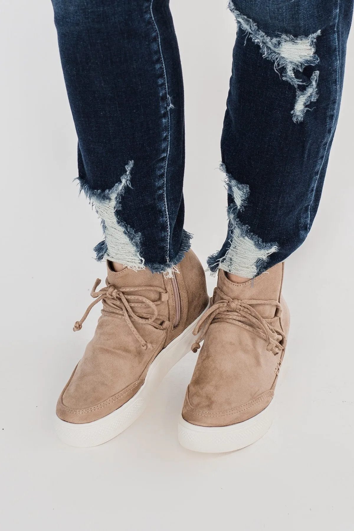 Very G Ursula Wedges- Taupe