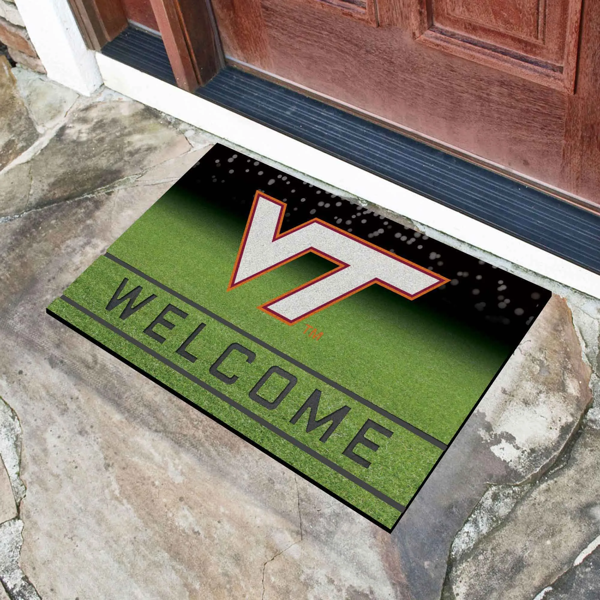 Virginia Tech Crumb Rubber Door Mat